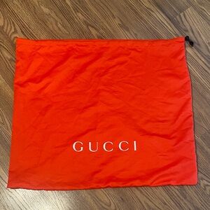GUCCI x MLB Tomato Red Drawstring Dust Bag Wallet